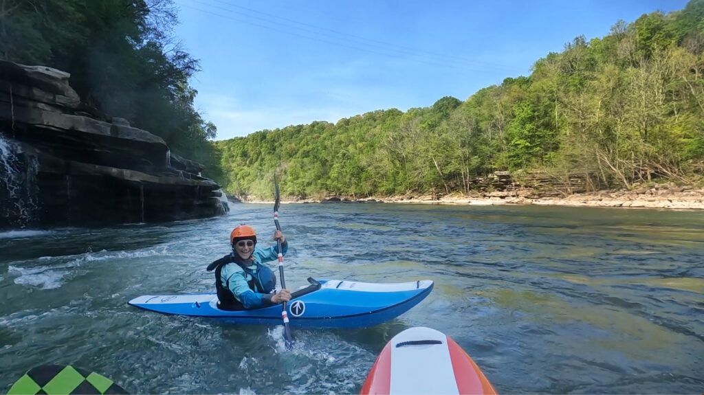 Cheryl- Retired, learning to paddle- The Perfect Apex Customer.