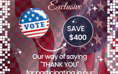 Earn your “I Voted” $400 Discount on an Apex!